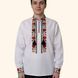 Чоловіча вишиванка &laquo;Французькі квіти червоні&raquo; VM08 фото 1